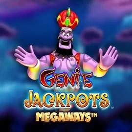 Genie Jackpots Megaways logo by Blueprint Gaming at VipLuck Casino