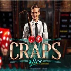 Live Craps game by Evolution – logo hosted on VipLuck Casino