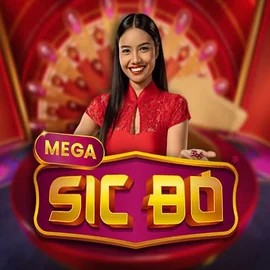 Mega Sic Bo slot logo by Pragmatic Play at VipLuck Casino