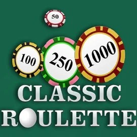 Roulette slot logo by OneTouch Games at VipLuck Casino